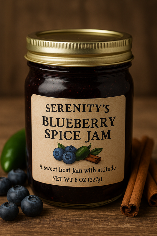 Serenity’s Blueberry Spice Jam